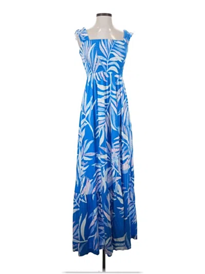 Pre-owned Soma Casual Dress In Blue