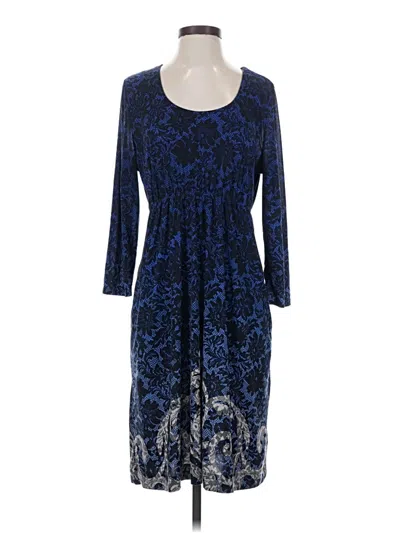 Pre-owned Soma Casual Dress In Blue