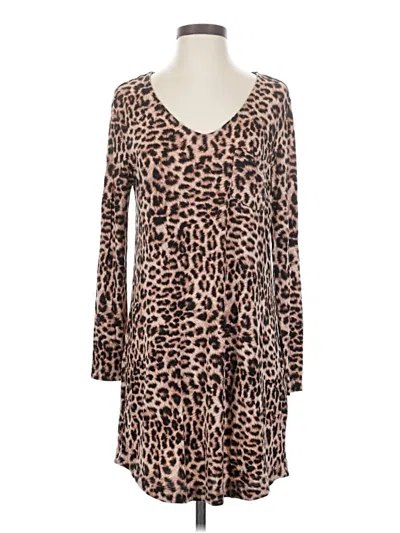 Pre-owned Soma Casual Dress In Brown