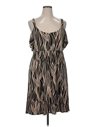 Pre-owned Soma Casual Dress In Brown