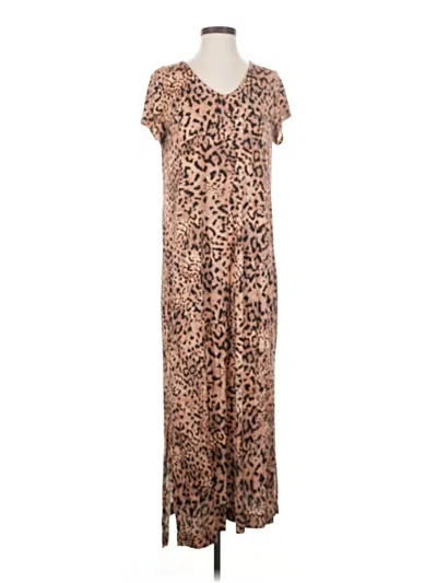 Pre-owned Soma Casual Dress In Brown