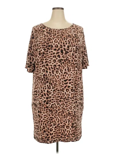 Pre-owned Soma Casual Dress In Brown