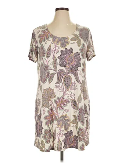 Pre-owned Soma Casual Dress In Brown