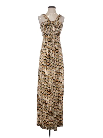 Pre-owned Soma Casual Dress In Brown