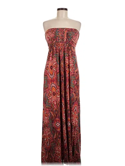 Pre-owned Soma Casual Dress In Brown
