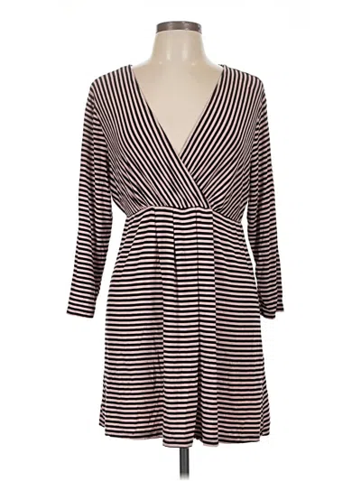 Pre-owned Soma Casual Dress In Brown