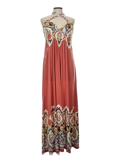 Pre-owned Soma Casual Dress In Brown