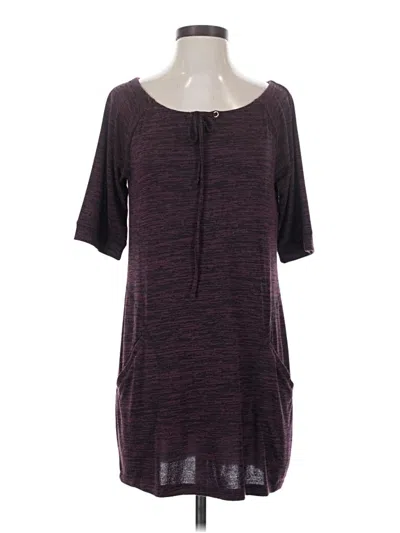 Pre-owned Soma Casual Dress In Burgundy