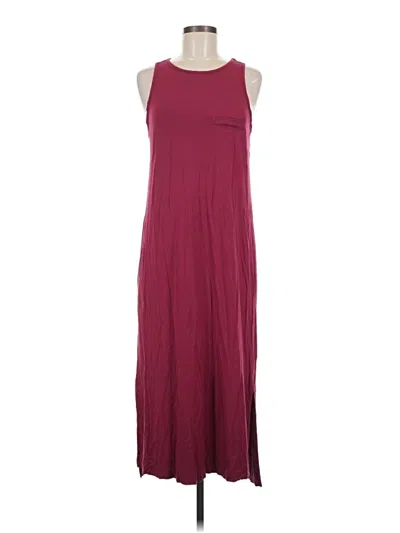 Pre-owned Soma Casual Dress In Burgundy
