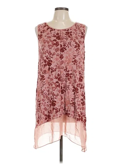 Pre-owned Soma Casual Dress In Burgundy
