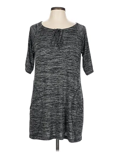 Pre-owned Soma Casual Dress In Gray