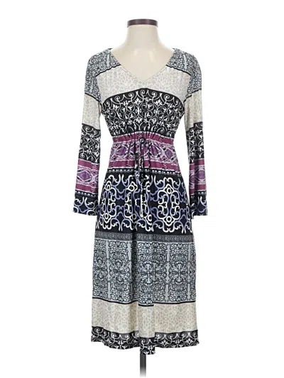 Pre-owned Soma Casual Dress In Gray