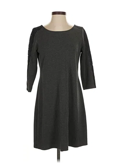Pre-owned Soma Casual Dress In Gray