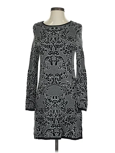 Pre-owned Soma Casual Dress In Gray