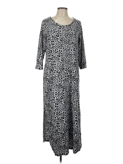 Pre-owned Soma Casual Dress In Gray