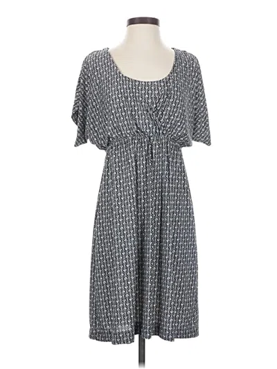 Pre-owned Soma Casual Dress In Gray