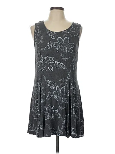 Pre-owned Soma Casual Dress In Gray