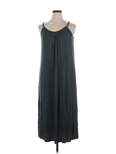 Pre-owned Soma Casual Dress In Green