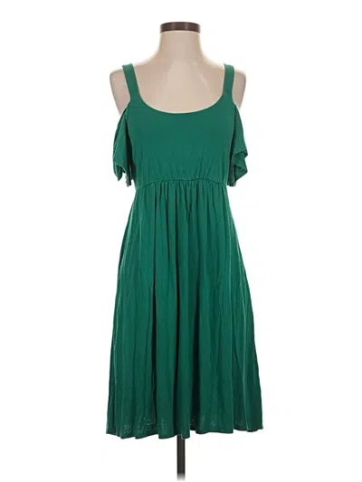 Pre-owned Soma Casual Dress In Green