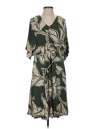 Soma Casual Dress In Green