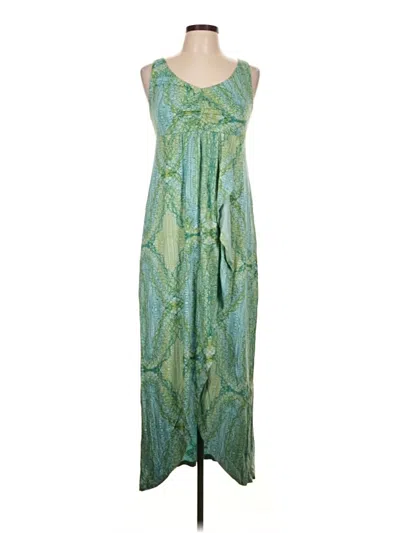 Pre-owned Soma Casual Dress In Green