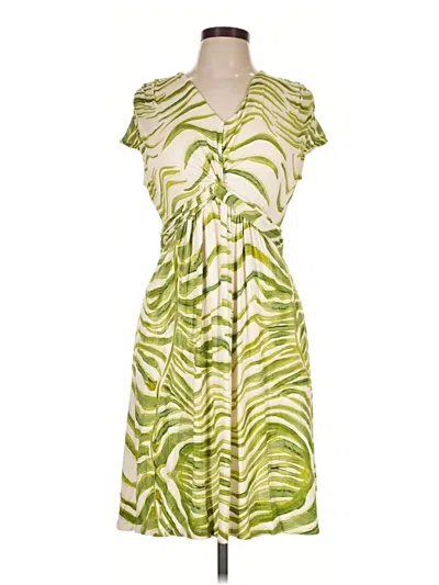 Pre-owned Soma Casual Dress In Green