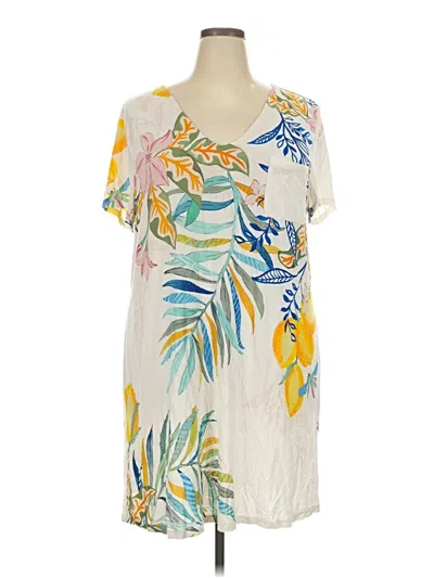 Pre-owned Soma Casual Dress In Ivory