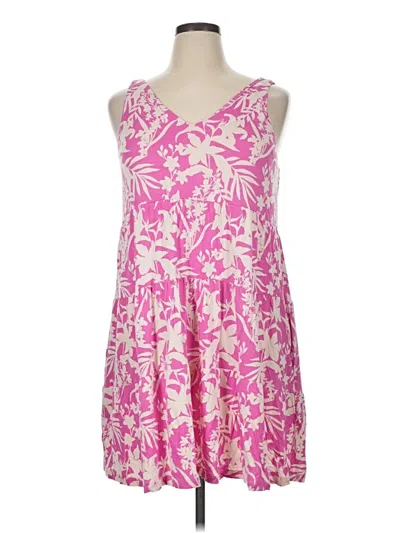 Pre-owned Soma Casual Dress In Pink