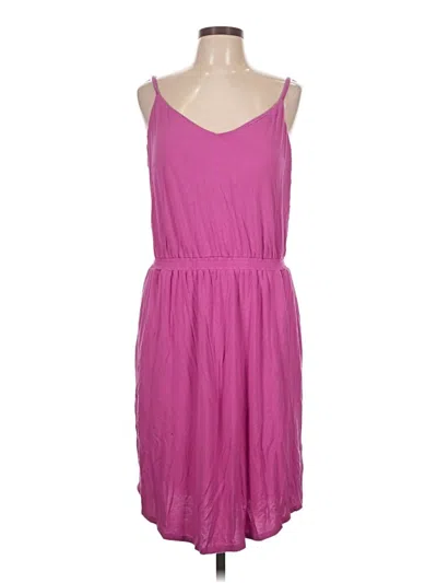 Pre-owned Soma Casual Dress In Purple
