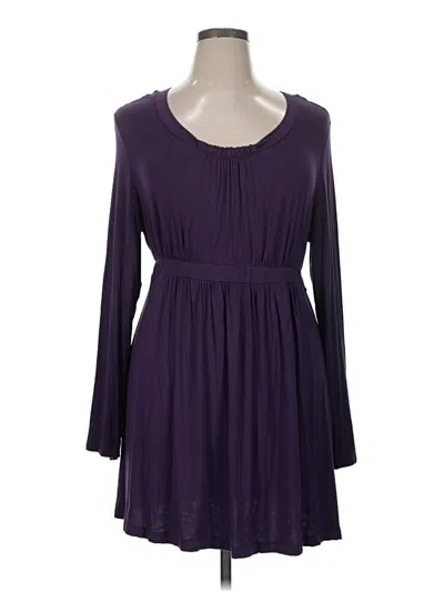 Pre-owned Soma Casual Dress In Purple