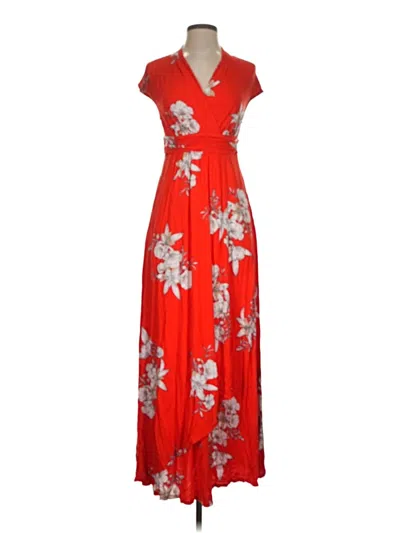 Pre-owned Soma Casual Dress In Red