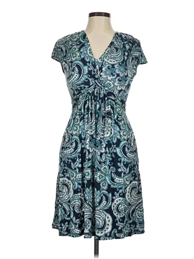 Pre-owned Soma Casual Dress In Teal