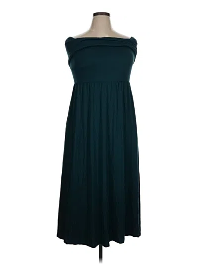 Pre-owned Soma Casual Dress In Teal