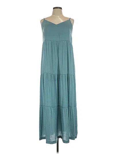 Pre-owned Soma Casual Dress In Teal