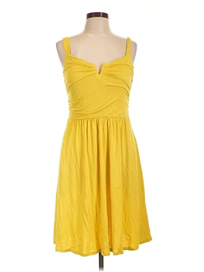 Pre-owned Soma Casual Dress In Yellow
