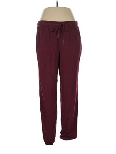 Pre-owned Soma Casual Pants In Burgundy
