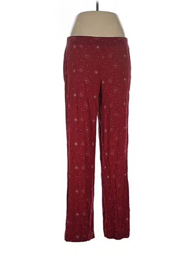 Pre-owned Soma Casual Pants In Burgundy