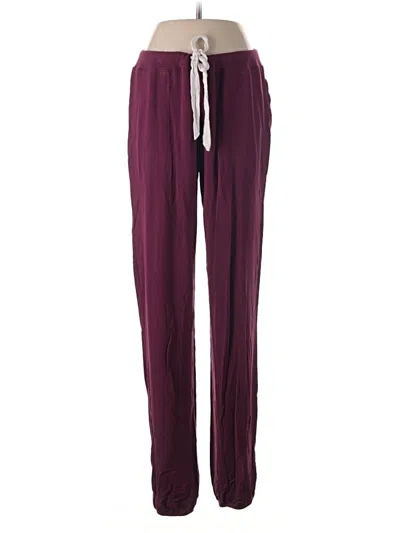 Pre-owned Soma Casual Pants In Burgundy