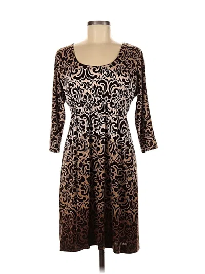 Pre-owned Soma Cocktail Dress In Brown