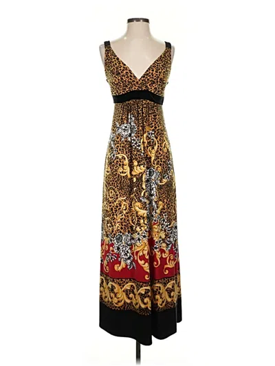 Pre-owned Soma Cocktail Dress In Brown