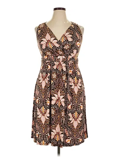 Pre-owned Soma Cocktail Dress In Brown