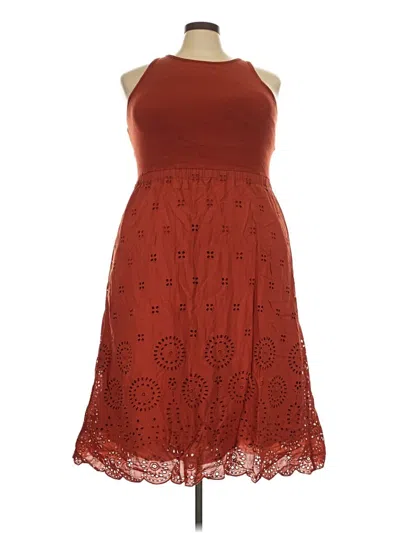 Pre-owned Soma Cocktail Dress In Brown