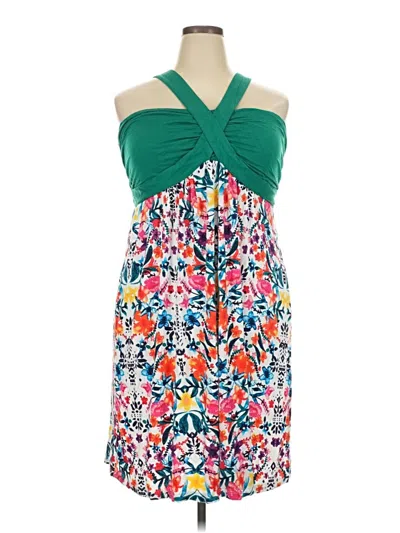 Pre-owned Soma Cocktail Dress In Green