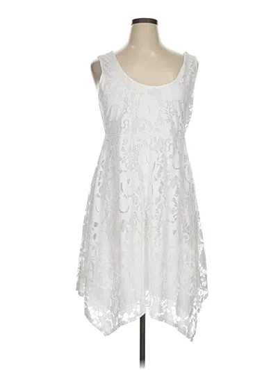 Pre-owned Soma Cocktail Dress In White