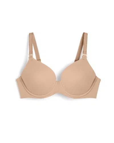 Soma Embraceable Perfect Coverage Contour Nursing Bra In Nude