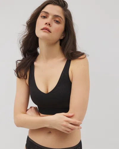 Soma Enbliss Lace Bralette In Black Size 3xl |  Women's Bras