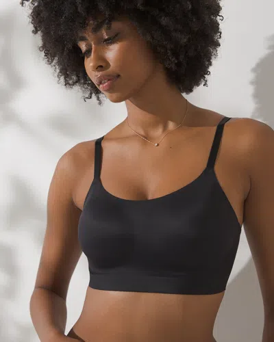 Soma Enbliss Luxe Adjustable Bralette In Black
