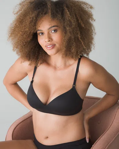 Soma Enbliss Wireless Nursing Bra In Black
