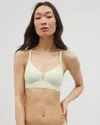 Soma Enbliss Mesh Adjustable Bralette In Green Size Xl |  Women's Bras In Aloe Wash