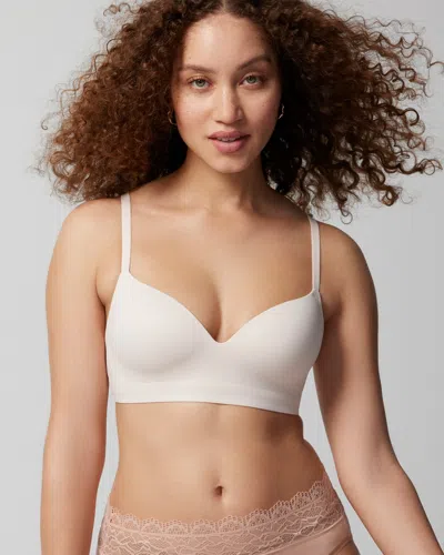 Soma Enbliss Wireless Bra In Light Pink